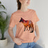 Autumn Fox Silhouette - Short Sleeve Tee